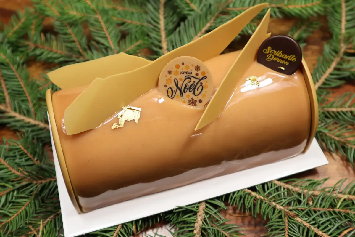 Patisserie Noël buche bourgoin-jallieu noix